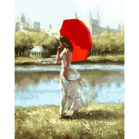 MR-Q668 Картина розмальовка Прогулянка у літній день Mariposa MR-Q668 Картина розмальовка Прогулянка у літній день Mariposa