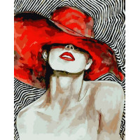 AS0082 Картина за номерами Яскрава дама ArtStory AS0082 Картина за номерами Яскрава дама ArtStory