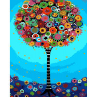 AS0110 Картина за номерами Дерево фантазії ArtStory AS0110 Картина за номерами Дерево фантазії ArtStory