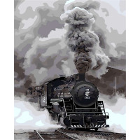 AS0260 Малювання цифр Прибуття поїзда ArtStory AS0260 Малювання цифр Прибуття поїзда ArtStory