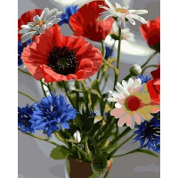 VP1037 Картина за номерами Букетик польових квітів Babylon VP1037 Картина за номерами Букетик польових квітів Babylon