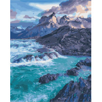 AS0375 Розмальовка за цифрами Прибережні скелі ArtStory AS0375 Розмальовка за цифрами Прибережні скелі ArtStory