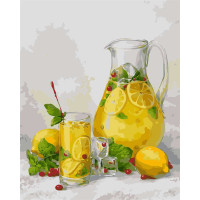 AS0468 Забарвлення за цифрами Лимонад ArtStory AS0468 Забарвлення за цифрами Лимонад ArtStory
