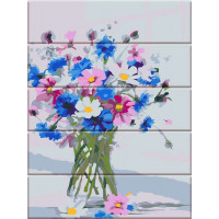 ASW046 Картина розмальовка Квіти із саду ArtStory
