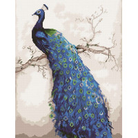 Малювання камінням на полотні Брашмі Витончений павич (GF1041, На підрамнику) Малювання камінням на полотні Брашмі Витончений павич (GF1041, На підрамнику)