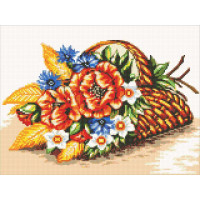 Малювання камінням на полотні ТМ Алмазна мозаїка Польові квіти (DM-307, Без підрамника) Малювання камінням на полотні ТМ Алмазна мозаїка Польові квіти (DM-307, Без підрамника)