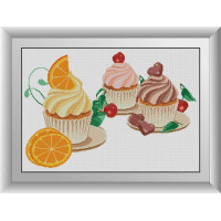 Картина із мозаїки Dream Art Кекси (DA-30716, Без підрамника) Картина із мозаїки Dream Art Кекси (DA-30716, Без підрамника)