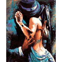 BK-GX8941 Розмальовка за номерами Пристрасний поцілунок BK-GX8941 Розмальовка за номерами Пристрасний поцілунок