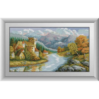 Алмазна живопис Dream Art Град біля річки (DA-30840, Без підрамника) Алмазна живопис Dream Art Град біля річки (DA-30840, Без підрамника)
