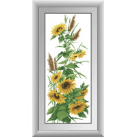 Діамантова вишивка Dream Art Панель соняшників (DA-30888, Без підрамника)