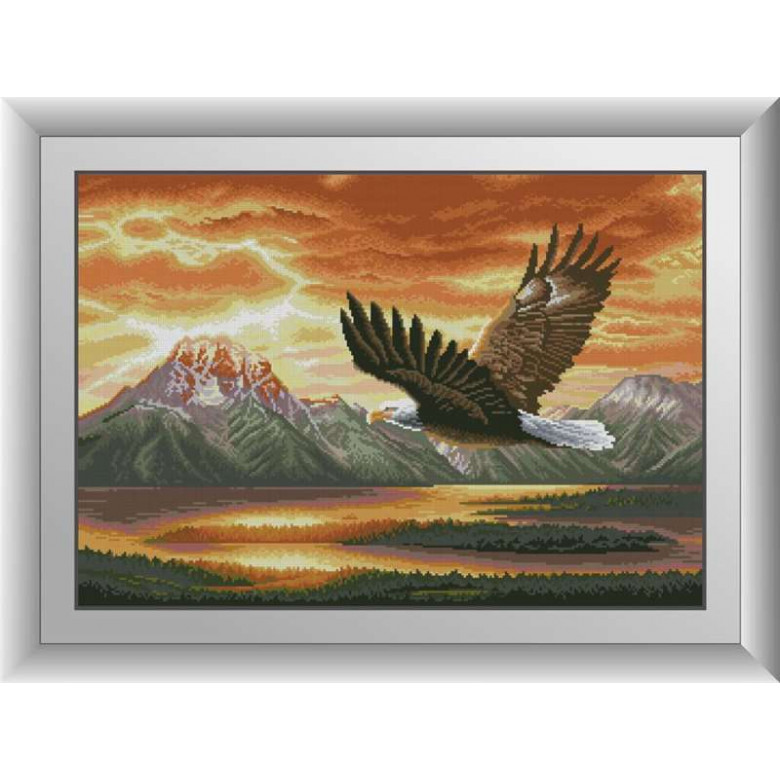 Картина із мозаїки Dream Art Політ орла (DA-31040, Без підрамника)