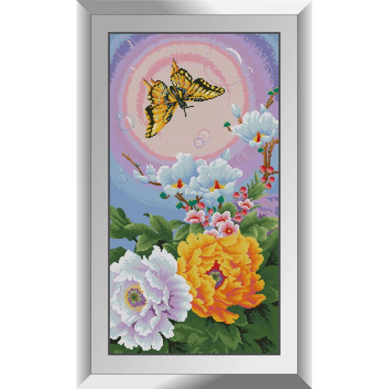 Набір алмазна мозаїка Dream Art Політ метелика (DA-31077, Без підрамника)
