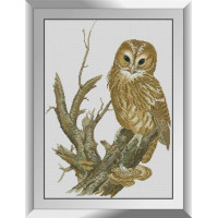 Картина зі страз Dream Art Спостережниця (сова) (DA-31143, Без підрамника)