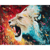 BK-GX30216 Картина за номерами Оскал