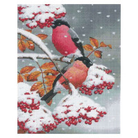 Алмазна техніка Алмазна мозаїка Снігурі (GF4895, Без підрамника)
