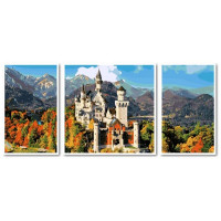 VPT056 Картина за номерами Замок Нойшванштайн осенью Babylon