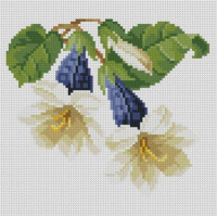 Картина стразами Dream Art Букетик жасмину (22 х 22 см) (DA-31622, Без підрамника)