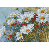 Алмазна картина Dream Art Поле ромашок (32 х 45 см) (DA-31818, Без підрамника)