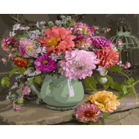 BK-GX45101 Картина за номерами Чарівні хризантемиRainbow Art BK-GX45101 Картина за номерами Чарівні хризантемиRainbow Art