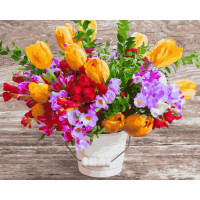 BK-GX45405 Картина за номерами Дачний букетRainbow Art BK-GX45405 Картина за номерами Дачний букетRainbow Art