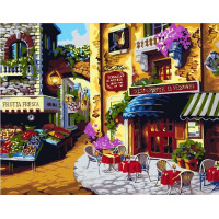 VS026 Забарвлення за цифрами Смак Італії. Ресторан ВезувійMenglei