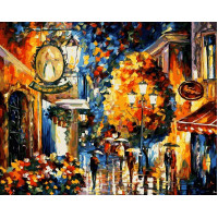 VP068 Картина за номерами Кафе у старому місті Babylon