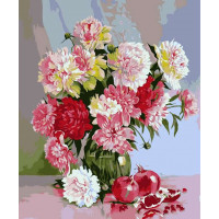 VP117 Картина за номерами Натюрморт з півонії Babylon VP117 Картина за номерами Натюрморт з півонії Babylon