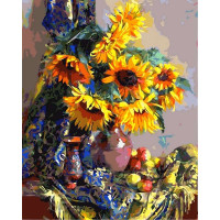 VP333 Розмальовка за цифрами Соняшники та яблукаТурбо VP333 Розмальовка за цифрами Соняшники та яблукаТурбо