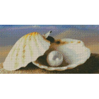 Алмазна живопис ТМ Алмазна мозаїка Морська перлина (DM-031, Без підрамника)