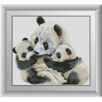 Алмазна живопис Dream Art Панди (DA-30351, Без підрамника)