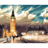 AS0138 Картина розмальовка Сутінки над Лондоном ArtStory AS0138 Картина розмальовка Сутінки над Лондоном ArtStory