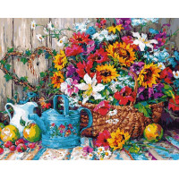 VP944 Натюрморт з квітковою лійкою Babylon