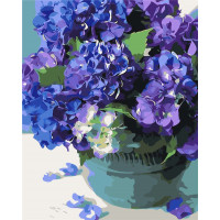 AS0244 Малювання цифрами Ніжна гортензія ArtStory AS0244 Малювання цифрами Ніжна гортензія ArtStory