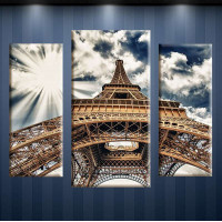 Картина алмазна вишивка ТМ Алмазна мозаїка Біля підніжжя вежі (DM-151, Без підрамника)