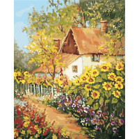 AS0381 Розмальовка за цифрами Дорога у дитинство ArtStory AS0381 Розмальовка за цифрами Дорога у дитинство ArtStory