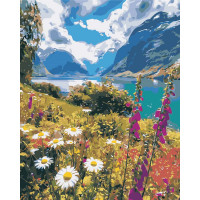 AS0386 Забарвлення за цифрами Літо в горах ArtStory AS0386 Забарвлення за цифрами Літо в горах ArtStory