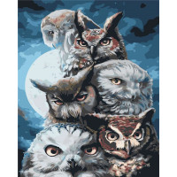 AS0399 Забарвлення за цифрами Нічні мисливці ArtStory AS0399 Забарвлення за цифрами Нічні мисливці ArtStory