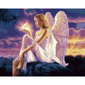 VP1144 Картина за номерами Ангел з голубкою Babylon