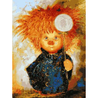 VK231 Розмальовка за номерами Сонячний янгол з кульбабою Babylon VK231 Розмальовка за номерами Сонячний янгол з кульбабою Babylon