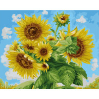 BK-GX8781 Картина за номерами Соняшники BK-GX8781 Картина за номерами Соняшники