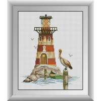Алмазна вишивкаDream Art Маяк на узбережжі (DA-30872, Без підрамника)