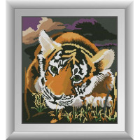 Алмазна живопис Dream Art Тигреня (DA-30971, Без підрамника)