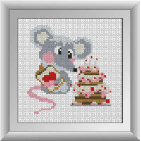 Алмазна вишивка Dream Art Мишеня (DA-31007M, Без підрамника)