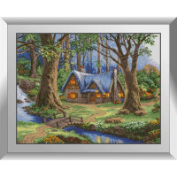 Набір діамантова мозаїка Dream Art Лісовий будинок (DA-31132, Без підрамника) Набір діамантова мозаїка Dream Art Лісовий будинок (DA-31132, Без підрамника)