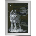 Алмазна мозаїка Dream Art Нічний вовк (DA-31232, Без підрамника)