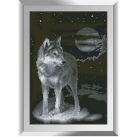 Алмазна мозаїка Dream Art Нічний вовк (DA-31232, Без підрамника)