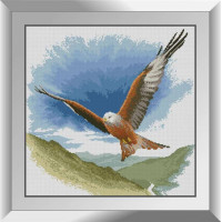 Картина алмазна вишивка Dream Art Сокіл у польоті (DA-31285, Без підрамника)