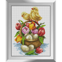 Алмазна мозаїка Dream Art Великодній настрій (DA-31396, Без підрамника)