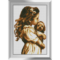 Картина алмазна вишивка Dream Art Найкращий друг (DA-31432, Без підрамника)