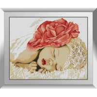 Алмазна техніка Dream Art Маленька модниця (DA-31443, Без підрамника)